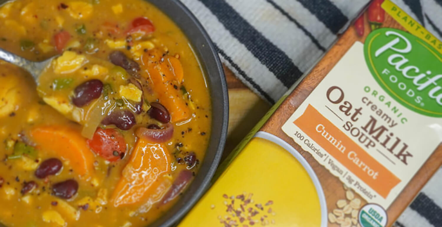 Cumin Carrot Oat Milk Island Soup Pacific Foods