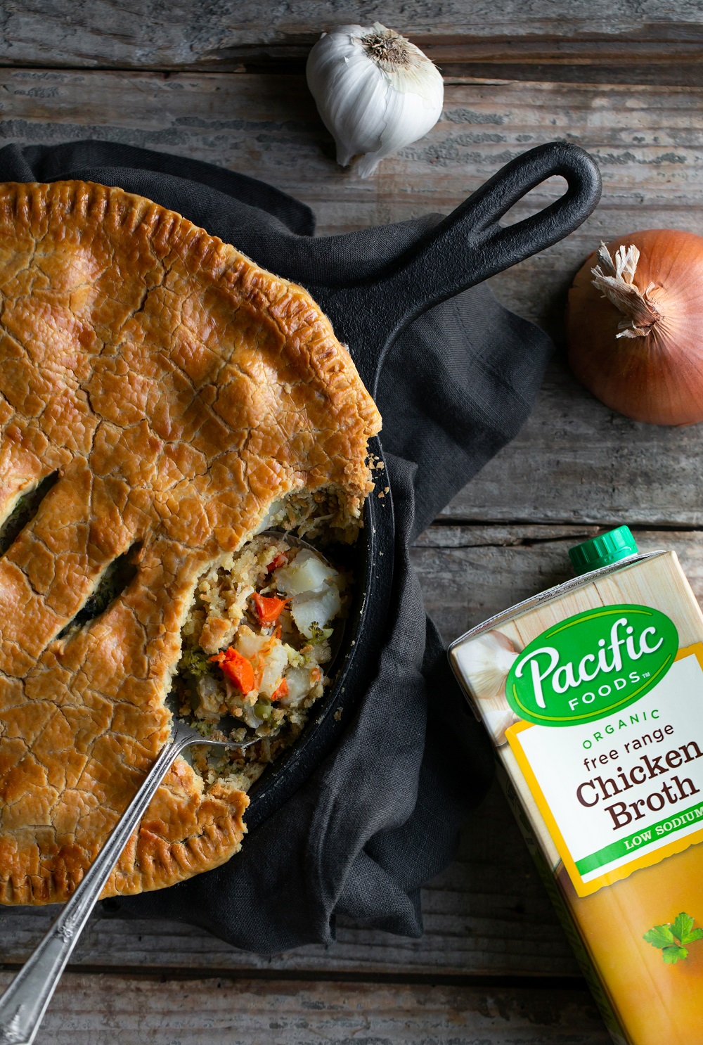 Hearty GlutenFree Chicken Pot Pie Recipe Pacific Foods