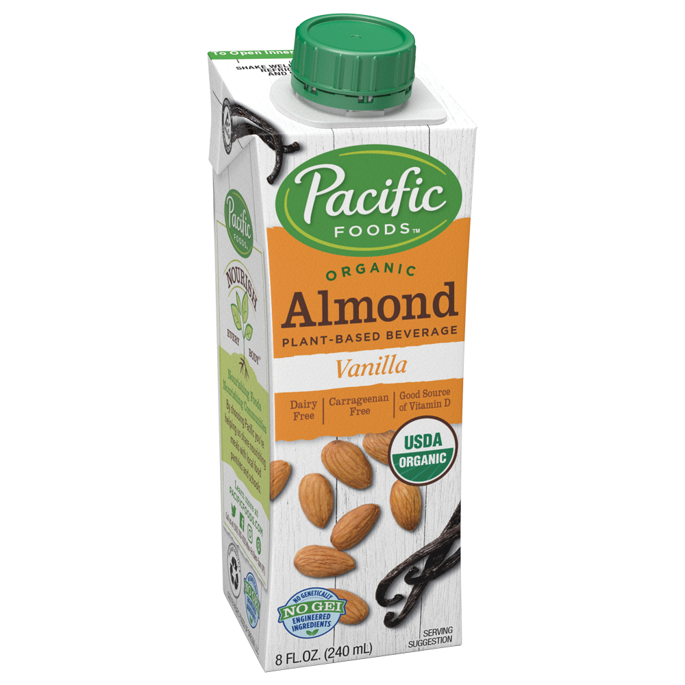 Pacific Unsweetened Vanilla Almond Milk Nutrition Blog Dandk