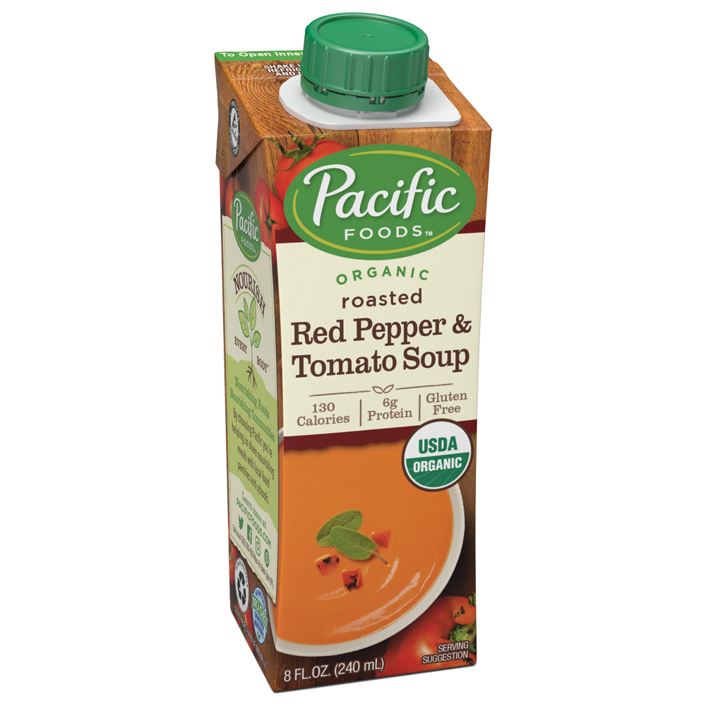 Organic Roasted Red Pepper Tomato Soup 8oz