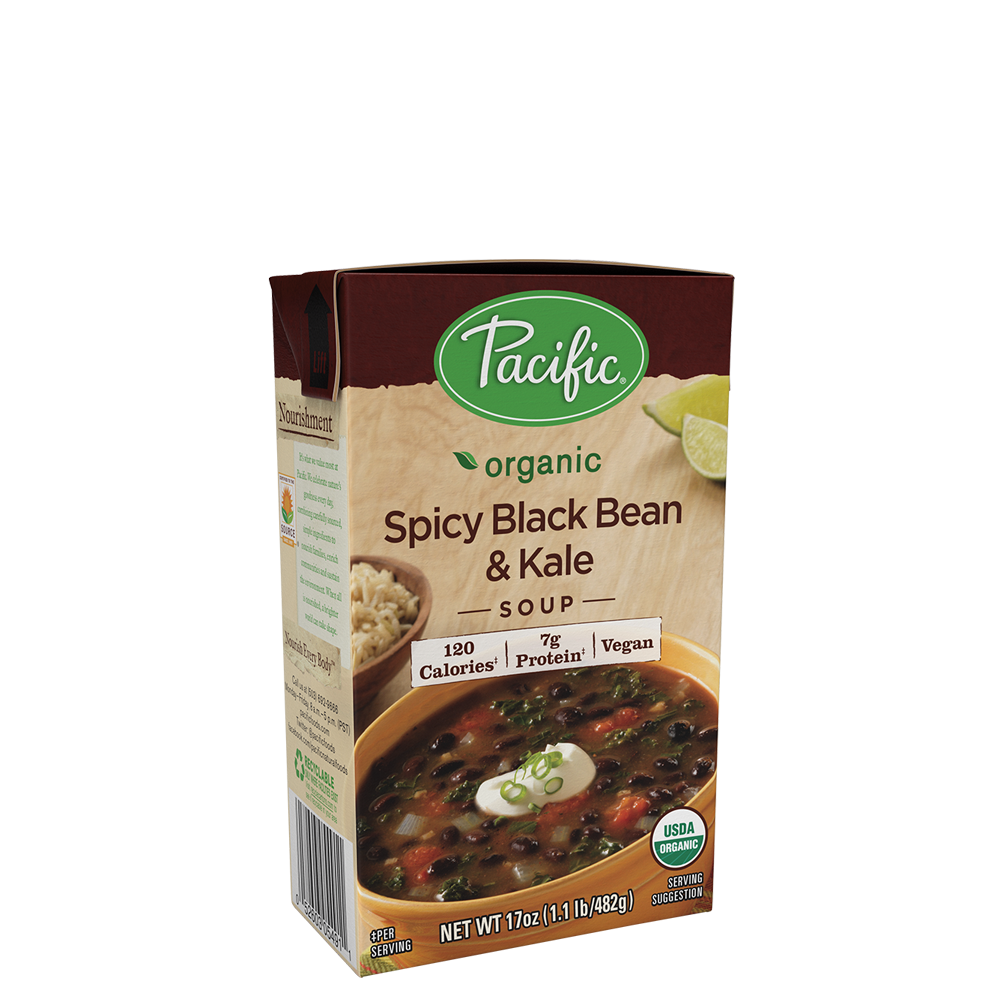 Organic Spicy Black Bean and Kale Soup 17oz