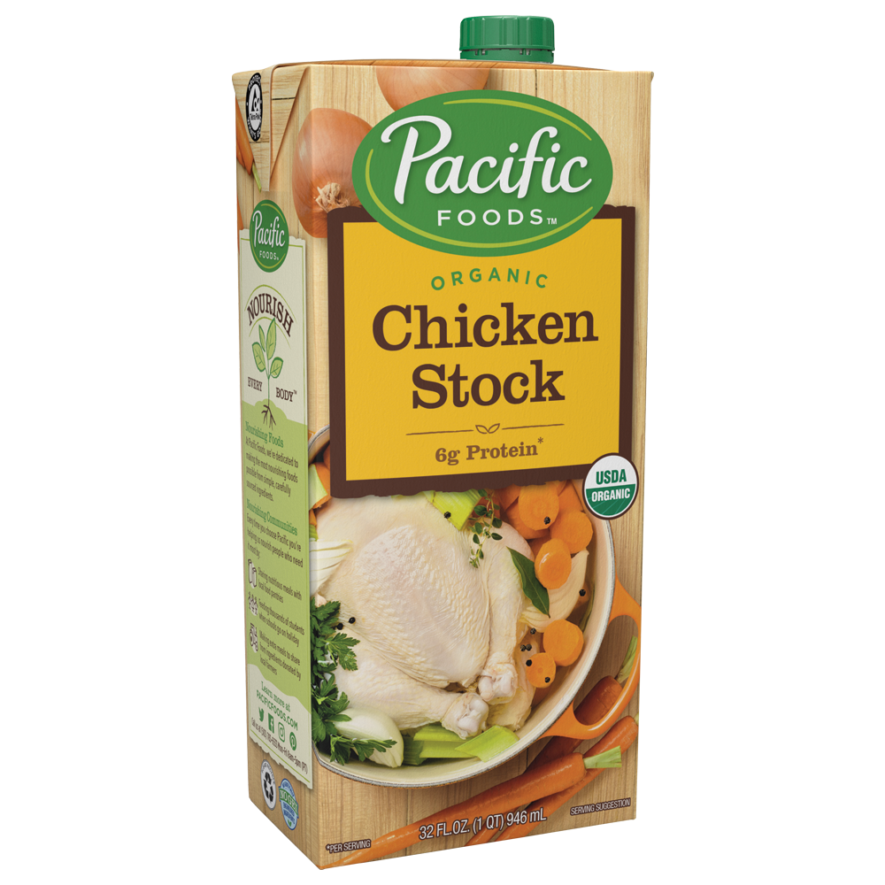 Organic Chicken Stock 32oz Pacific Foods