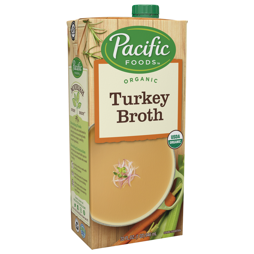 Organic Turkey Broth - 32oz - Pacific Foods