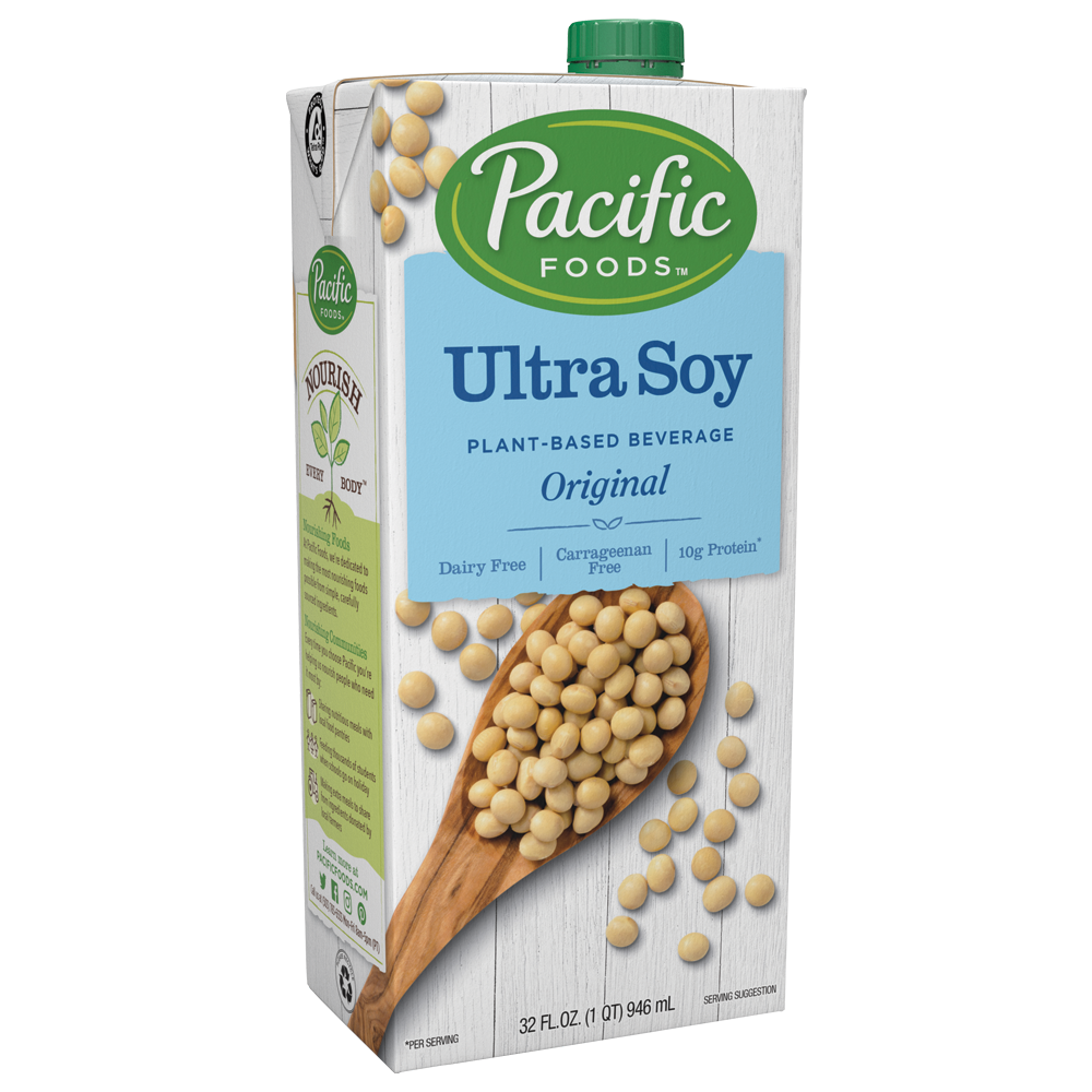 Ultra Soy PlantBased Beverage Original 32oz Pacific Foods