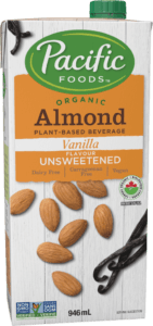 Organic Unsweetened Almond Vanilla - 946 ML