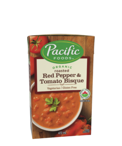 Organic Hearty Roasted Red Pepper & Tomato Bisque - 472 ML