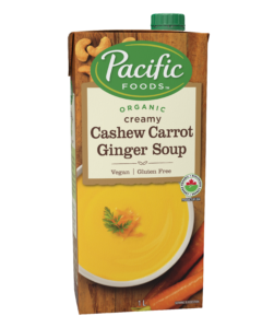 Organic Cashew Carrot Ginger Soup - 1L