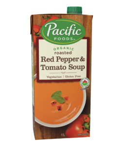 Organic Creamy Roasted Red Pepper & Tomato Soup - 1L