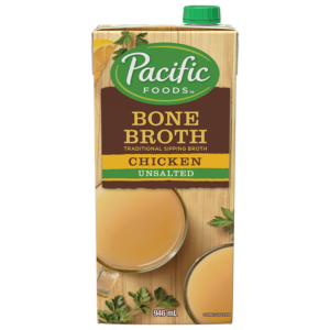 Unsalted Chicken Bone Broth – 946ml