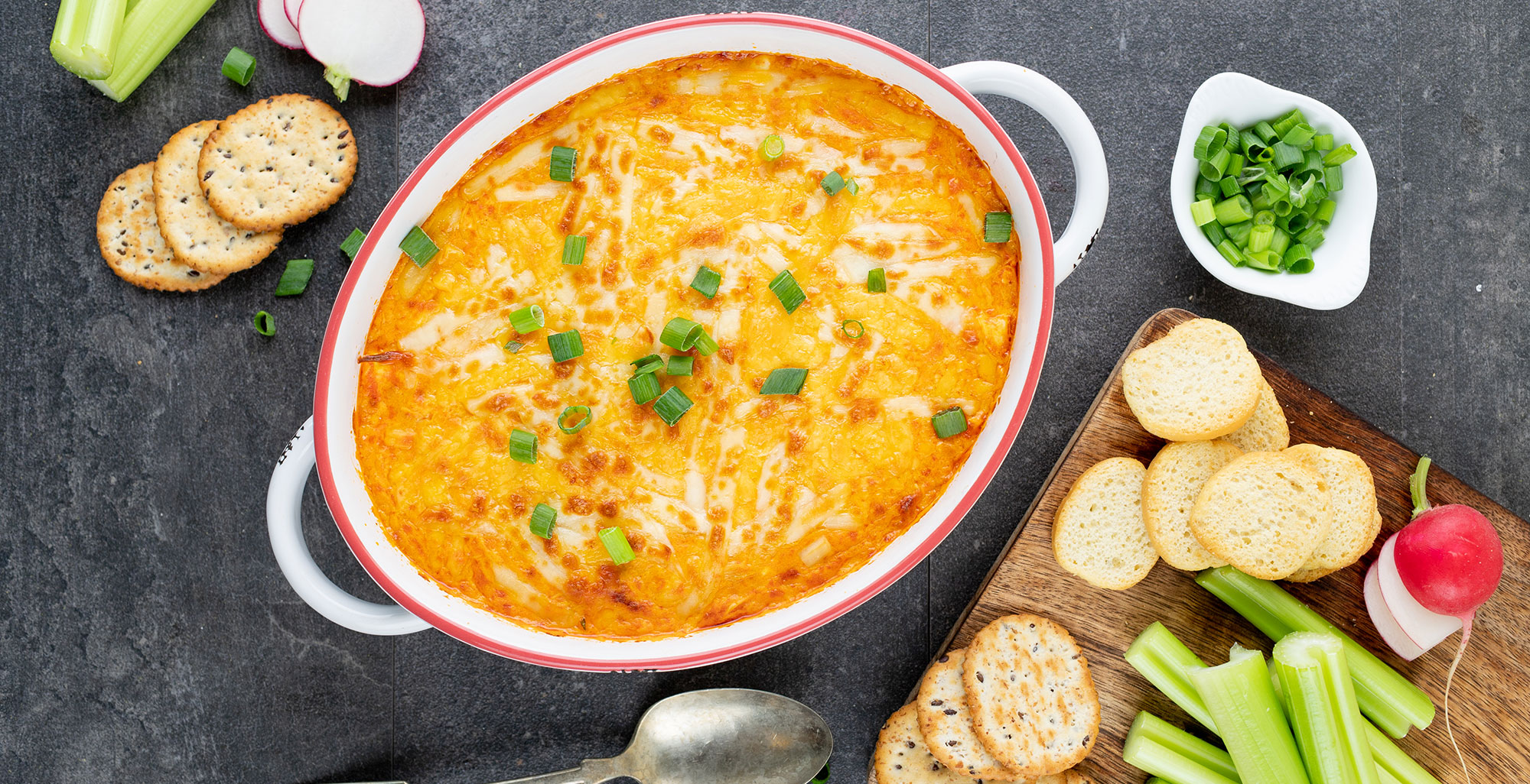 Buffalo Chicken Party Dip | Pacific Foods® Recipes