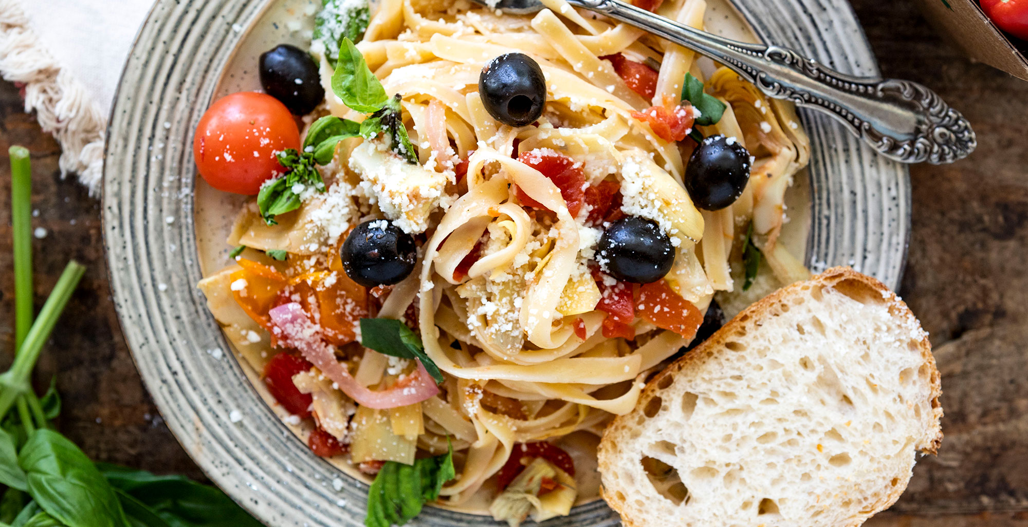 One Pot Mediterranean Pasta | Pacific Foods® Recipes