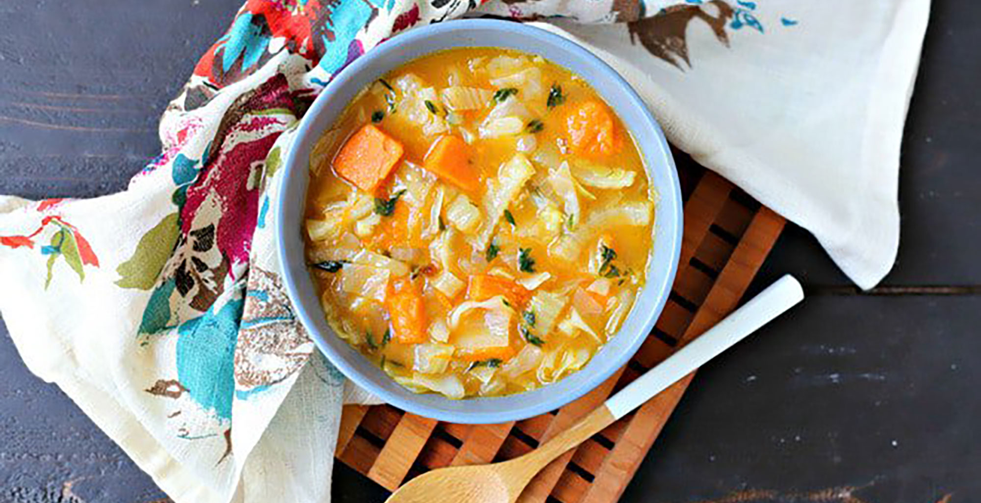 Roasted Vegetable Soup with Cabbage | Pacific Foods® Recipes