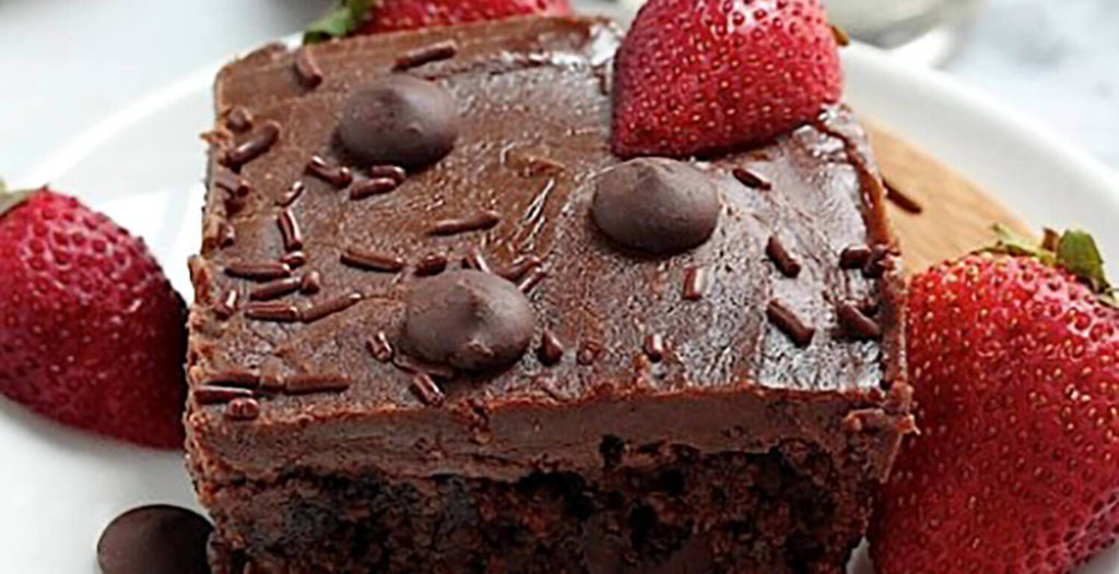 Triple Chocolate Oatmeal Cake