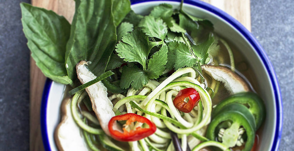 Pho Zucchini Noodle Soup